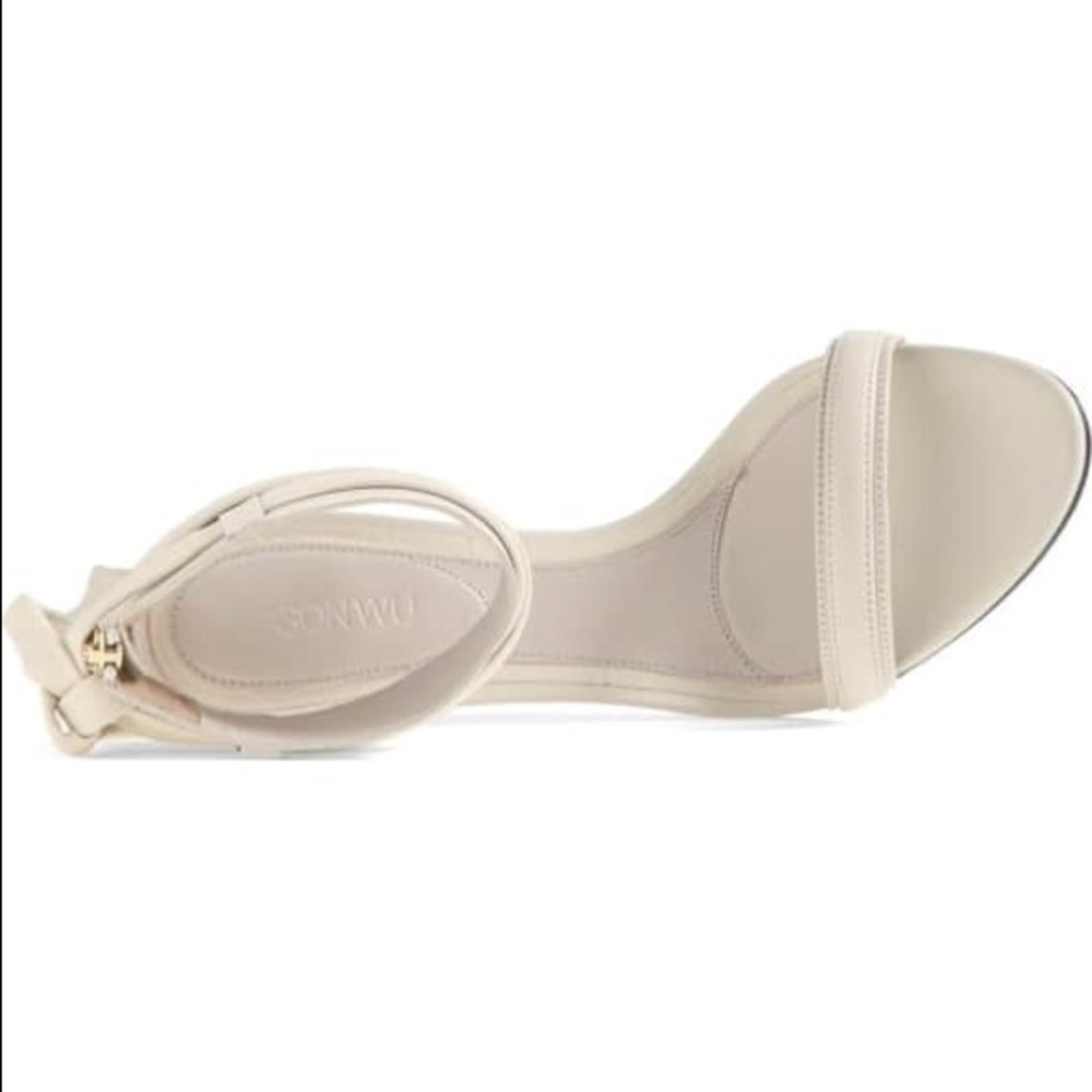 ✨JASON WU✨Leather Ankle Strap Sandals - Picture 4 of 13